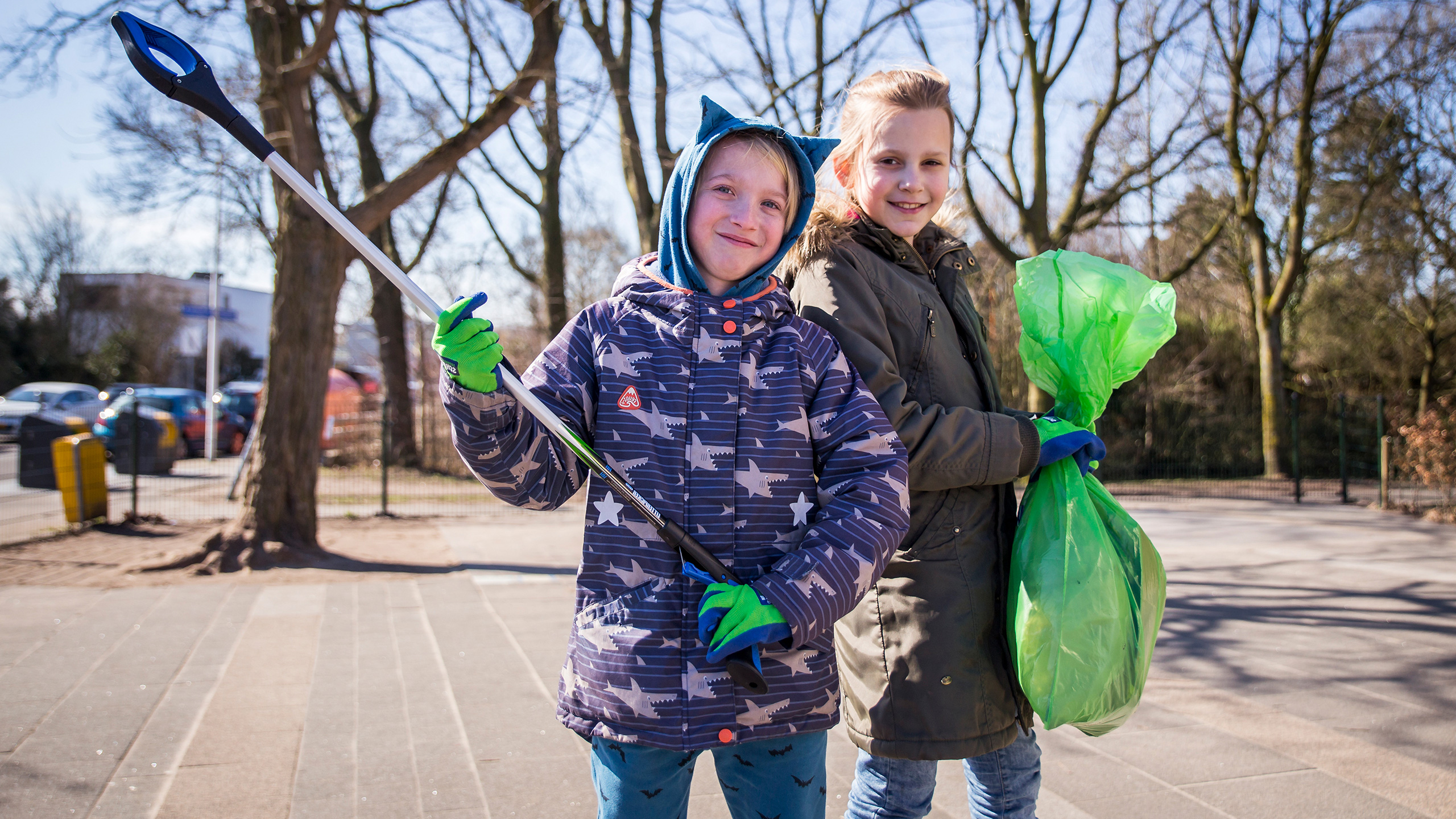 Aan de slag met afval- Kids