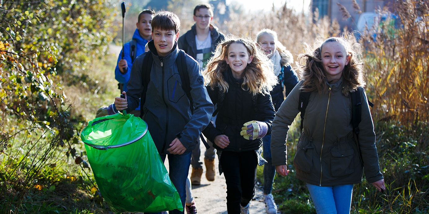 Aan de slag met afval