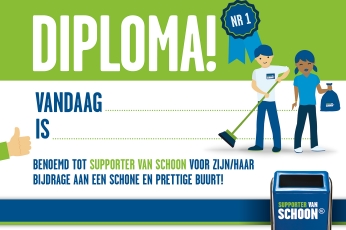 Diploma opschoonactie